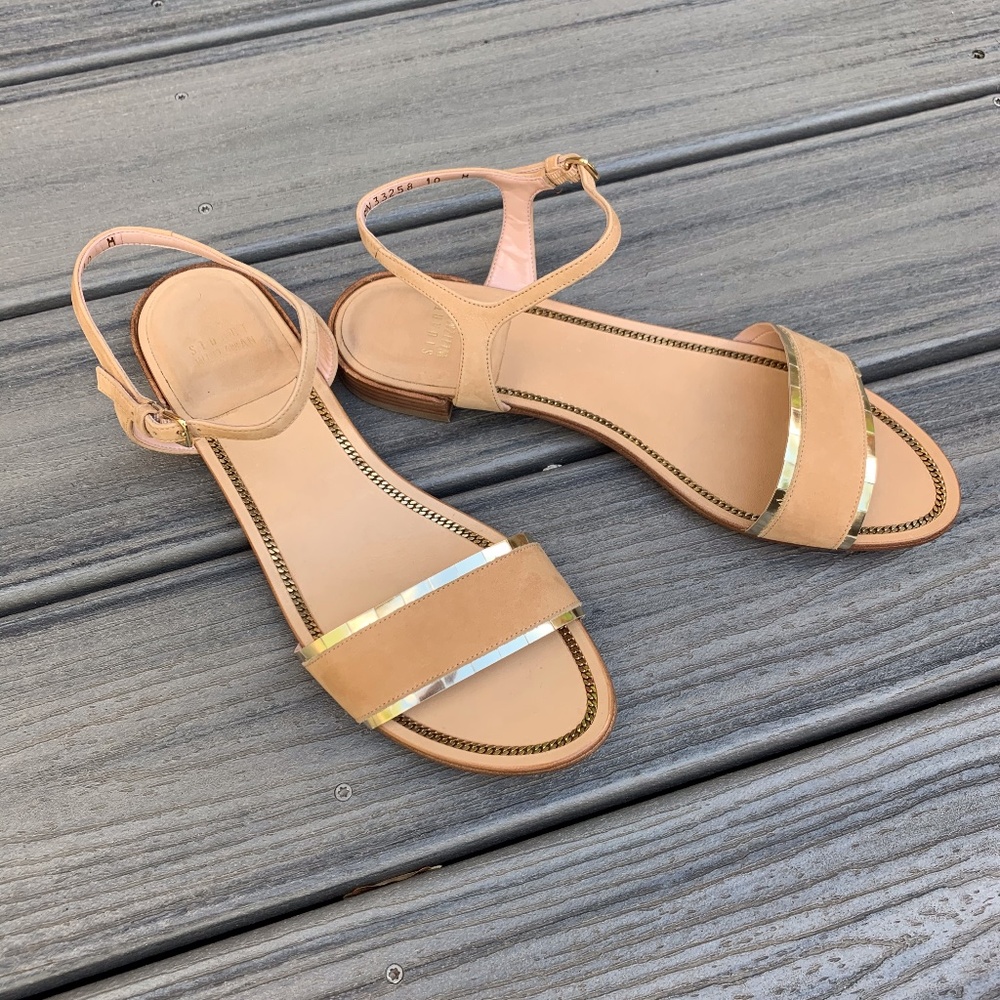STUART WEITZMAN low heeled sandals